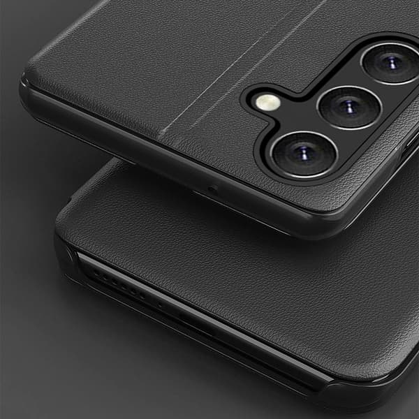 SKALO Clear View Window Cover til Samsung Galaxy S26 - Lilla Lilla