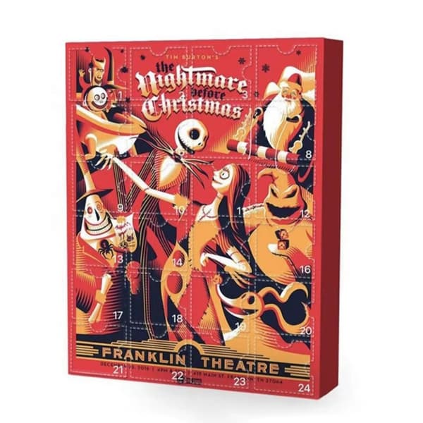 24 gotisk atmosfære kalender blindboks 2026 Halloween nedtællingskalender blindboks Halloween old E style