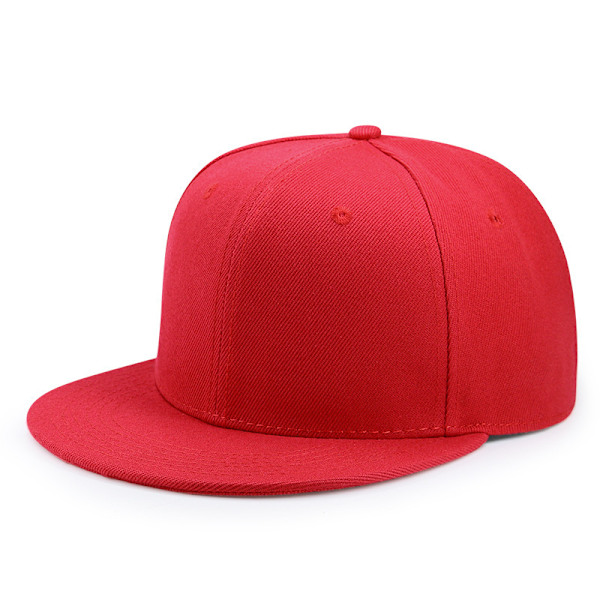 Keps med rak skärm, logotyp, enfärgad, hiphop-hatt, hiphop-keps för män, broderad reklamkeps, resekeps, basebollkeps 2