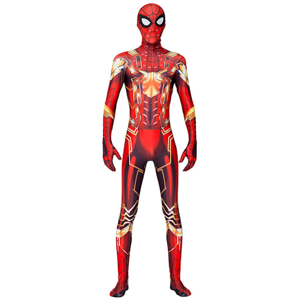 Lins Spiderman-dräkt Jumpsuit Miles Kläder Helt Expedition Vuxen Barn Halloween Cos 9 160#