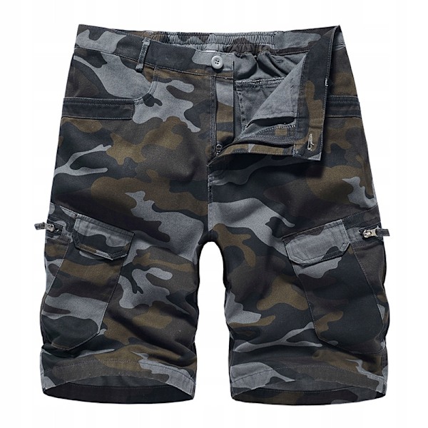 Sommar nya herr arbetskläder shorts, oversized capribyxor