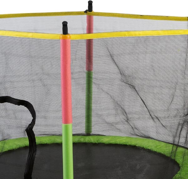 8 st svarta plastskydd för trampolinstolpar, trampolinsäkerhetsskydd
