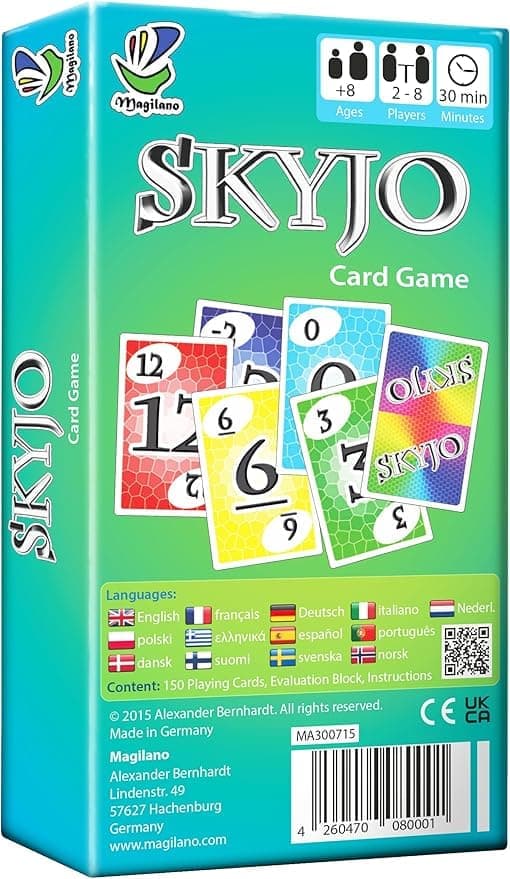SKYJO, et actionkortspill, 19.4