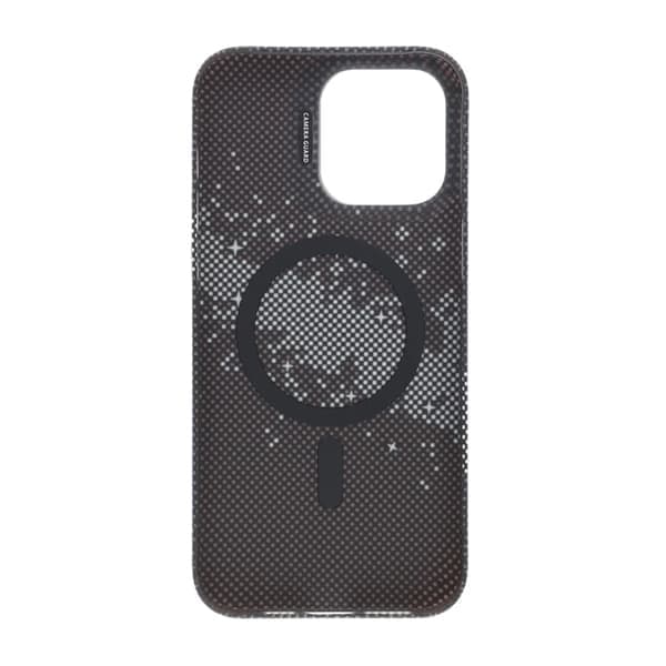 iPhone 15 Pro Max-deksel med MagSafe og sammenleggbart stativ - Space Black