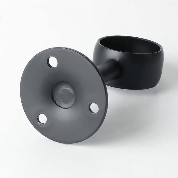 Gardinstångsfäste Garderobsstångsfäste med skruvar Gardin- och garderobstakfäste, 32 mm diameter, 2 stycken