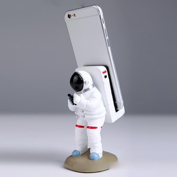 Astronauttipuhelinpidike pöytämatkapuhelinjalusta tablettien puhelinpidike