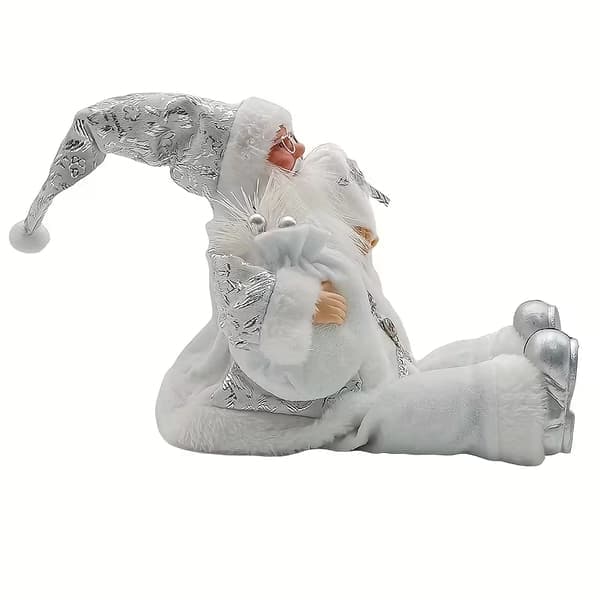 En traditionel julemandsstatue julepynt