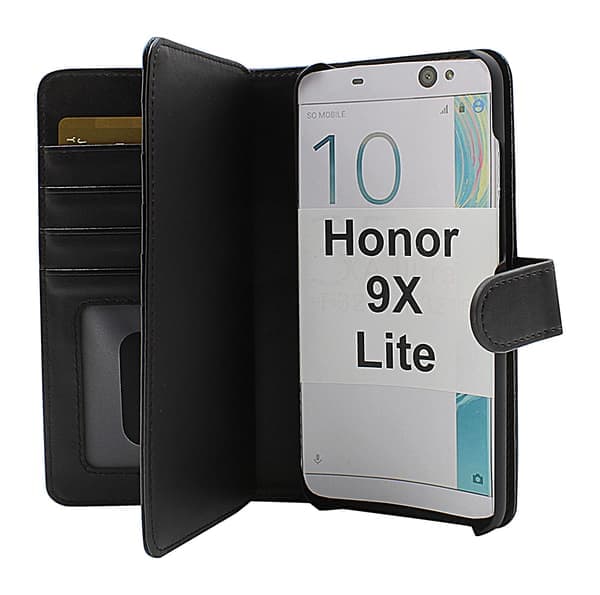 Skimblocker XL Magnetpung Huawei Honor 9X Lite (Sort)