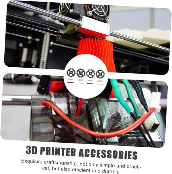 1 sett 3D-printer nivelleringsmuttersett metallkomponenter varmesengfjærsett