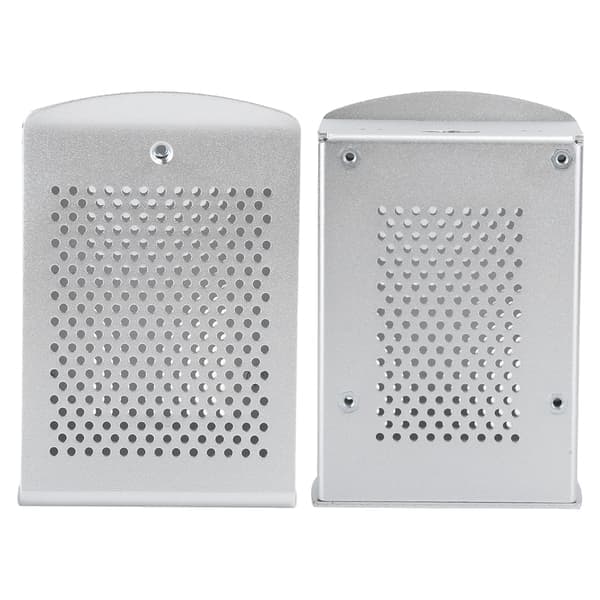 Aluminiumlegeringsfodral för Raspberry Pi 3 b 2B moderkort kylskyddslåda silver