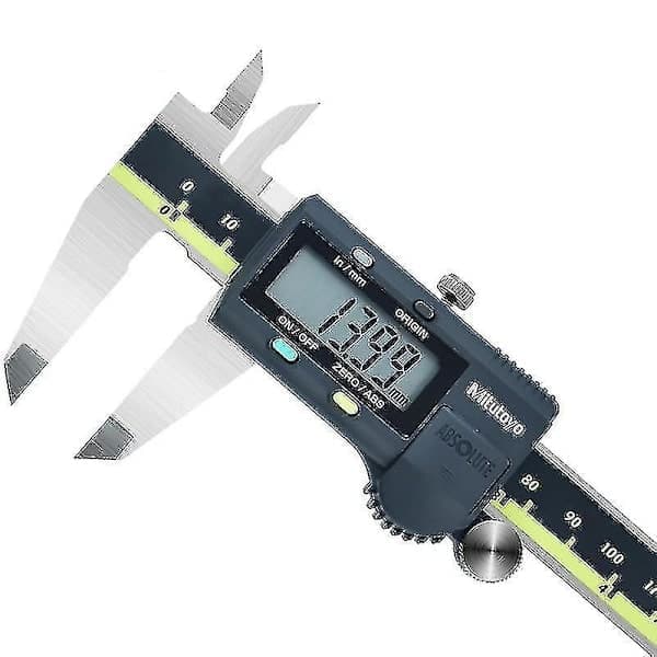 Mitutoyo digital skydelære 6 tommer 150 mm rustfrit stål LCD-skydelære
