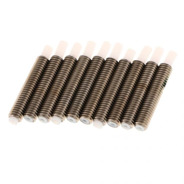 10 stk. 3d v6 fjernbetjening rustfrit stål hotend halsføderør 30mm