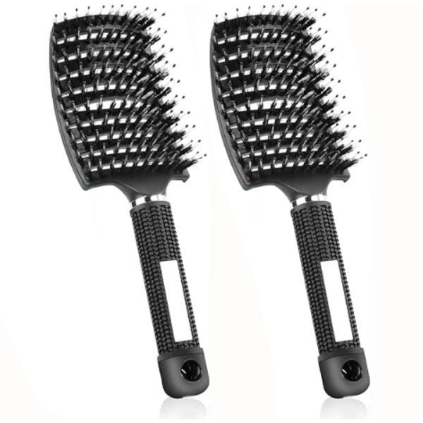 2-pack hårborstar – Borste för alla hårtyper