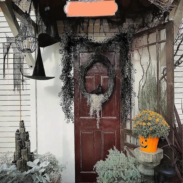 Halloween Vedbend Guirlande – til Pejs og Terrasseindretning