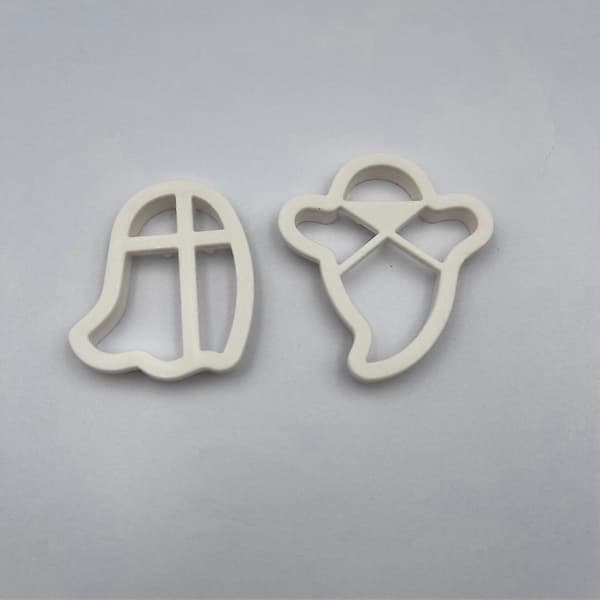 Spøgelser Former Halloween Cookie Cutters Sæt Køkken Tilbehør Cookie Bageform Plast DIY Spøgelses Cookie Cutters