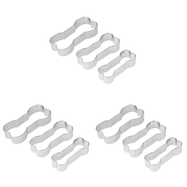 Halloween Cookie Cutters Hundeben Bageform til DIY 9 stk. sæt