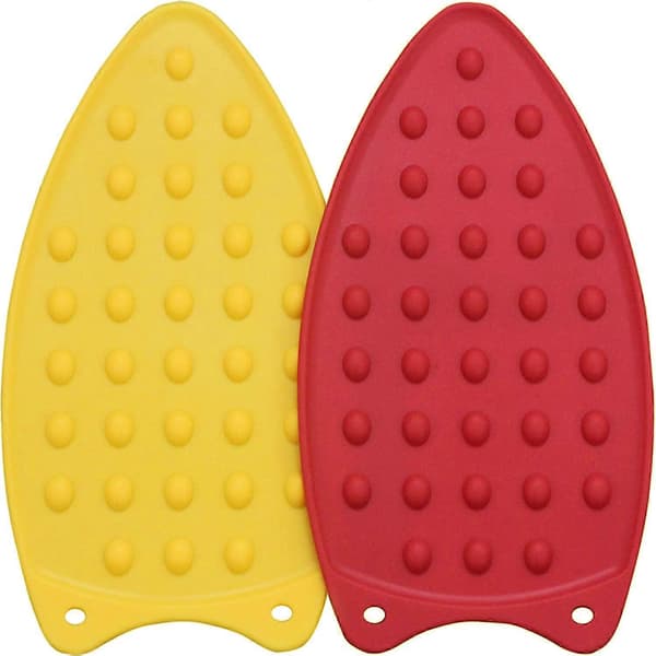 Silikonunderlägg för strykbräda (2-pack). Värmebeständigt underlägg, tjockare version.
