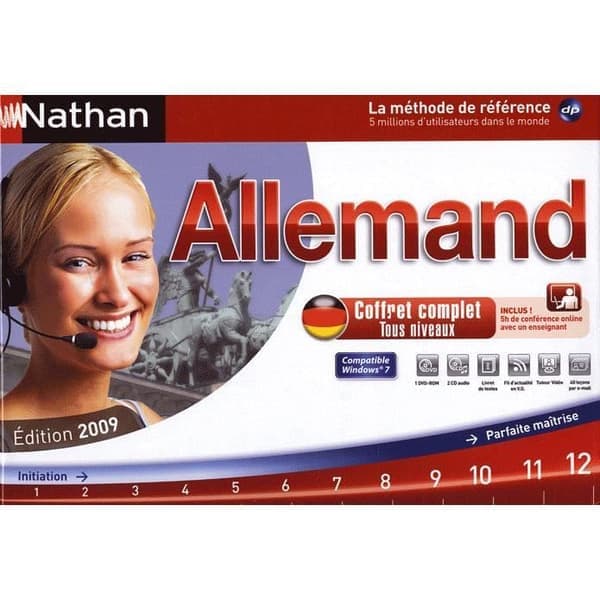 Nathan Tysk komplet sæt - 2010 udgave-