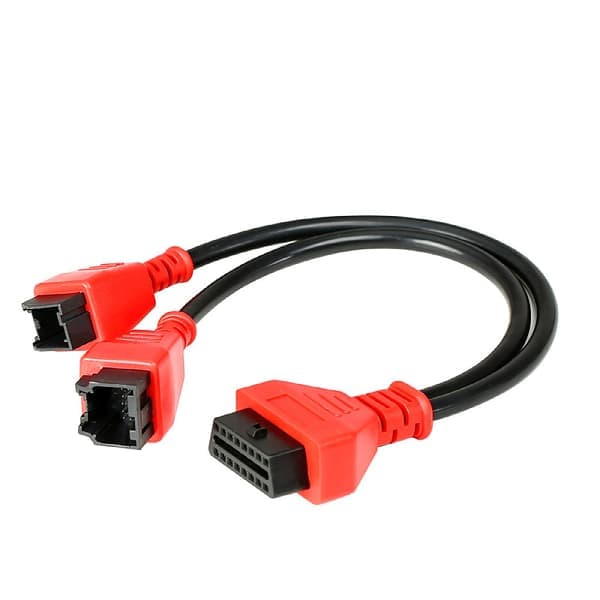 Autel 12+8 Diagnostisk Adapterkabel (OBD2 Hunn til MS908/MS906S/MS908S Pro/MS905 Kobling) for Chrysler