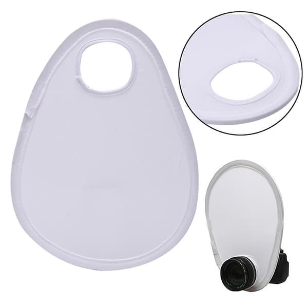 Universell sammenleggbar fotoblitslinse-diffusorreflektor for DSLR speilreflekskamera