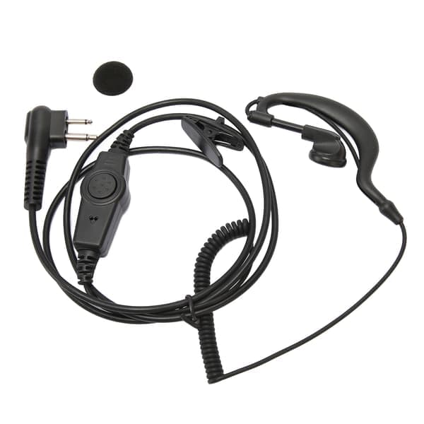 Motorola 318 G-formad öronsnäcka Anti-brus Intercom Headset