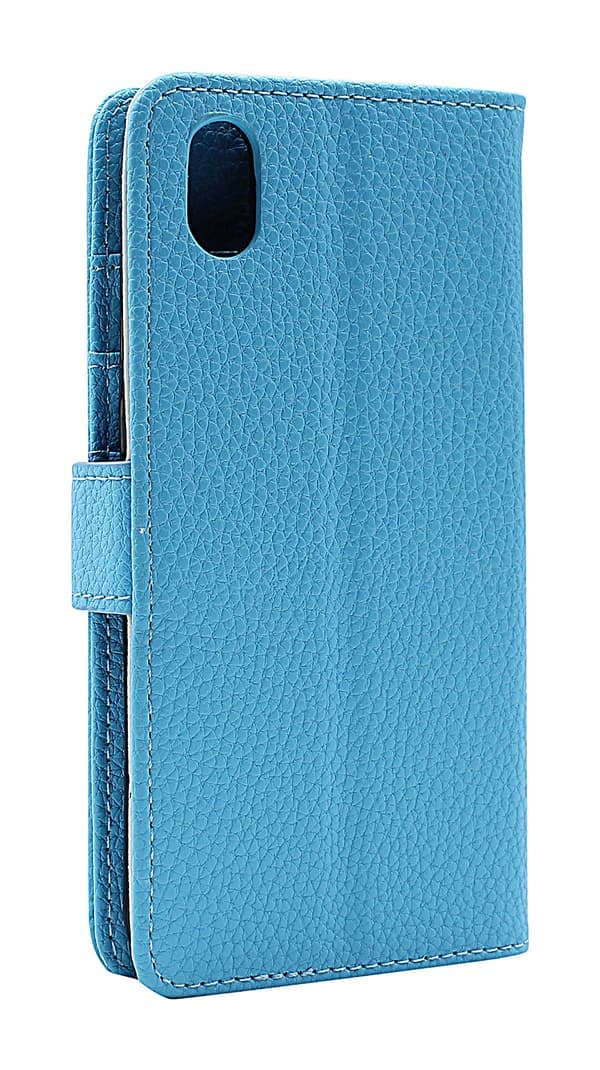 Nytt Standcase Lommebok Huawei Y5 2019 Blå Blå