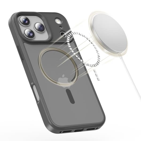 Tech-Protect iPhone 17 Pro Deksel MagSafe MagMat Crayon Grey