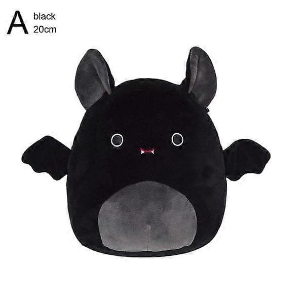 Squishmallows 2022 Halloween Squad 8  \" Emily The Black Bat Pl Svart 20cm