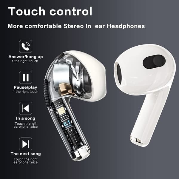 Trådløse hovedtelefoner, til alle Android/iPhones