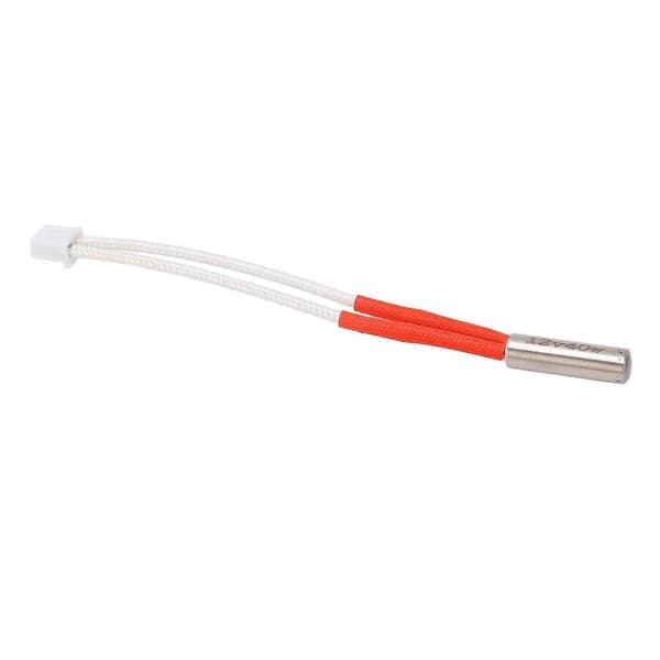 5 stk. varmepatron 3D-printeropgradering til ekstruder Hotend 40W 100K termistor varmestang DC12V (80 mm kabellængde)