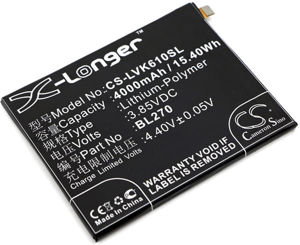 Batteri till Lenovo Vibe K6 Plus m.fl.