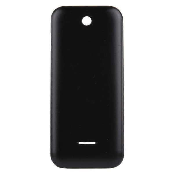 Ensfarget plast batterideksel til Nokia 225 Svart Black