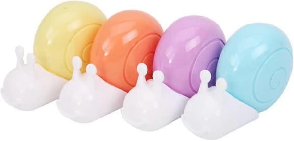 Bedårande snigelkorrigeringstejp, ej påfyllningsbar, 4-pack, slumpmässig stil