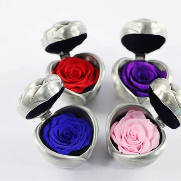 Evig Blomst Konservert Rose Morsdag Valentinsdag Beste Gaver