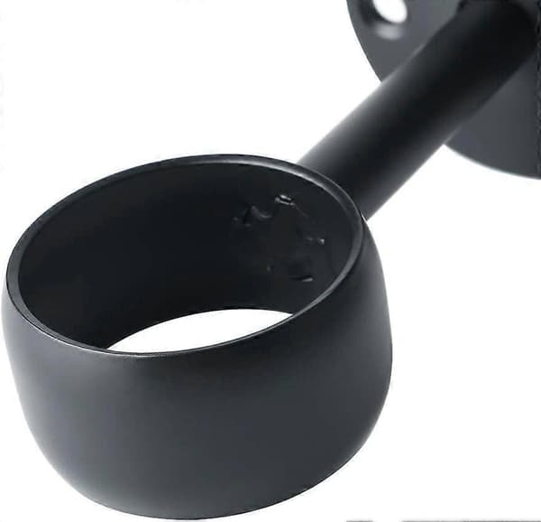 Gardinstångsfäste Garderobsstångsfäste med skruvar Gardin- och garderobstakfäste, 32 mm diameter, 2 stycken