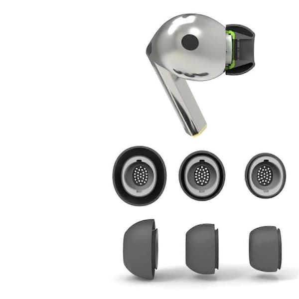 3 par silikonørepropper for Samsung Buds 3Pro - Forbedret lydisolasjon, sikker passform, komfort