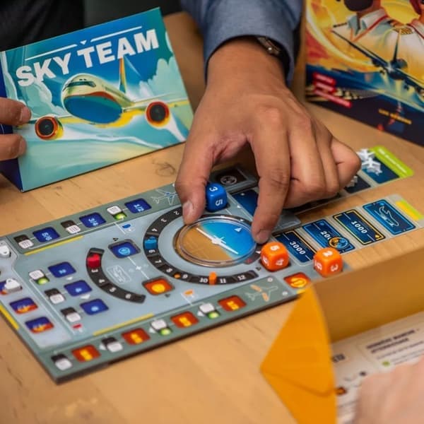 Scorpion Masqué Sky Team Kooperativt Terningkastspill Alder 14+ 2 Spillere 20 Minutter