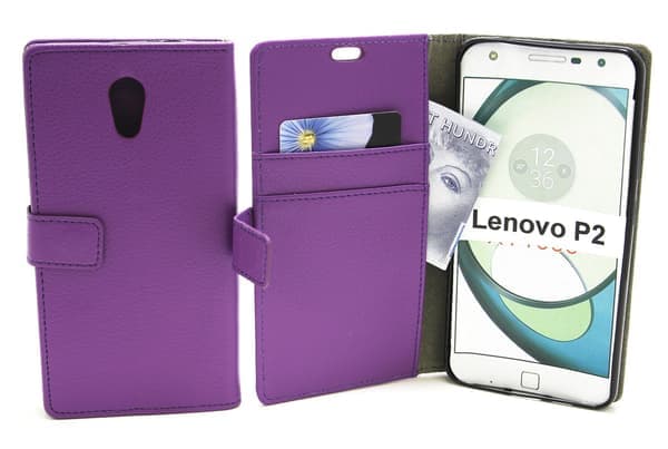 Standcase Lompakko Lenovo P2 Violetti Lila