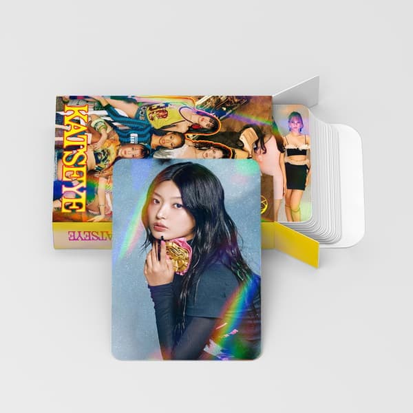 30 nye KATSEYE kjendis K-Pop samlekort, LOMO-kort