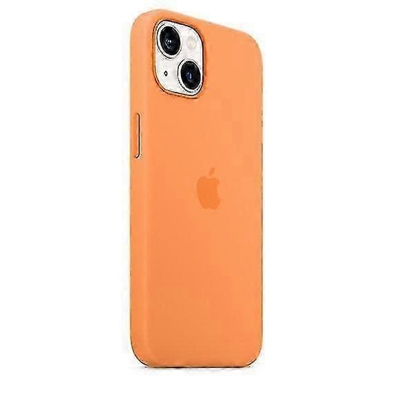 Silikonskal med MagSafe för iPhone 13 Mini - Slimmad, Stötsäker, Skyddande Mobilskal Ringblomma Marigold