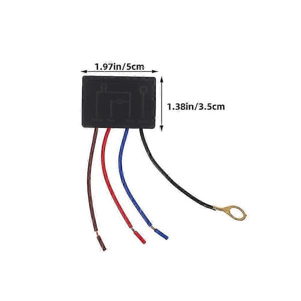 2st Touch Lamp Control Ersättning med LED 4-nivå Dimningssensor för Skrivbord