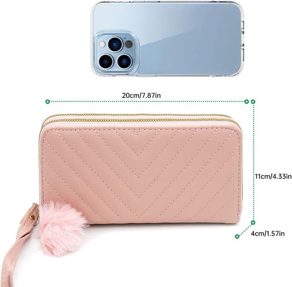 Førsteklasses gradient grønt Apple-telefondeksel med stort displayvindu, frostet overflate, fallsikkert.