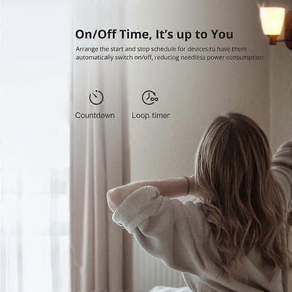 1-20 st SONOFF Basic R2 10A 2200W WiFi Smart Hem Strömbrytare Kontroll Timer