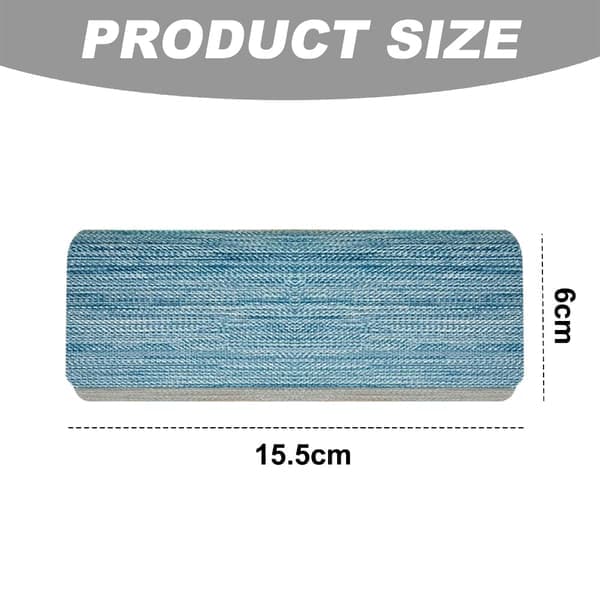 Hardt brilleetui Solbrilleetui Lett Bærbart Etui for Kvinner, Menn, Ytre mål 17*7*3cm, Blå