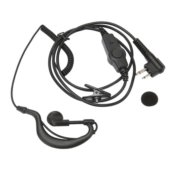 Motorola 318 G-formad öronsnäcka Anti-brus Intercom Headset