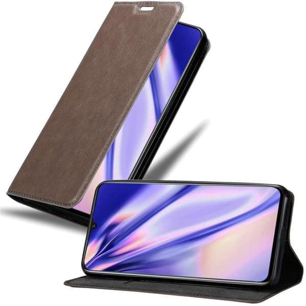 Etui til MEIZU NOTE 9-deksel i MØRKEBRUN brun