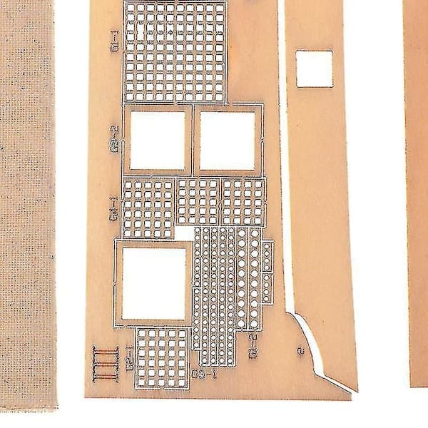 Tremodellsett for seilbåt - Halcon 100 - Dekorasjon for skipsmontering