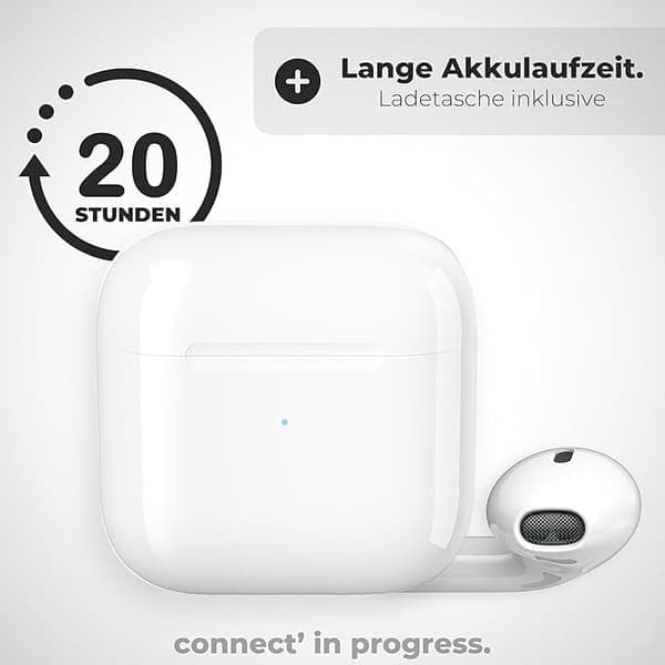 Bluetooth headset, lyd, in-ear, trådløs, sport, med mikrofon, touch-kontrol, stemmeassistent, universal, Bluetooth 5.3, sort