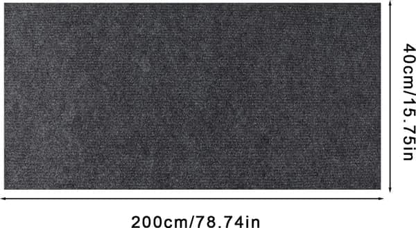 Katteklorebeskyttelsesmatte, klorematte, katteklorebrett, katte-sofa klorebeskyttelse, katteklorematte, klorebrett (40cm x 2m)