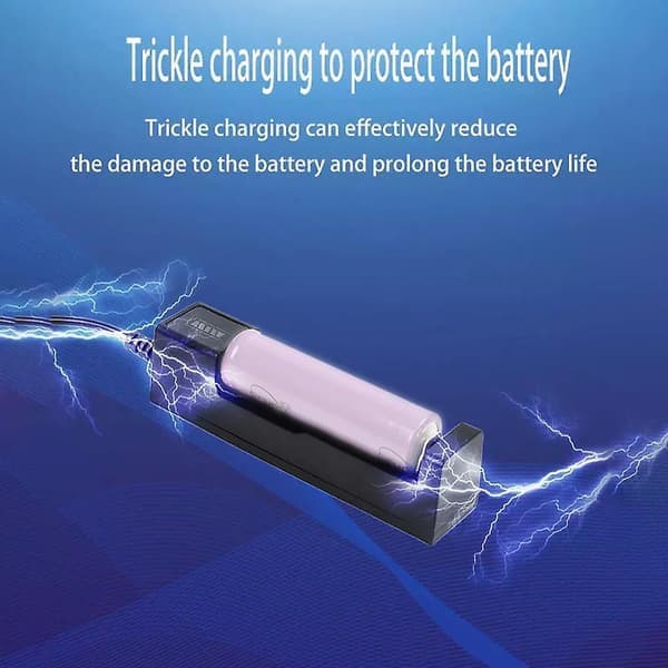 18650 Batterilader Universal 3.7V Oppladbart Li-ion Batteri For